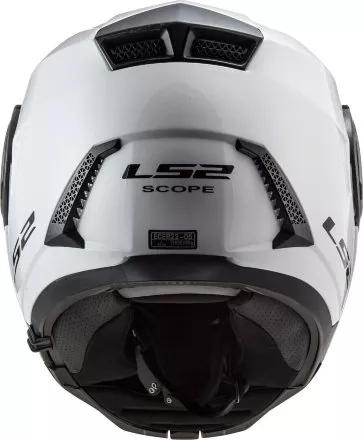 Мотошлем LS2 FF902 Scope Solid, цвет Белый