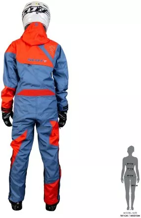 Комбинезон женский Scott W&#039;s DS Riverside Blue/Grenadine Orange