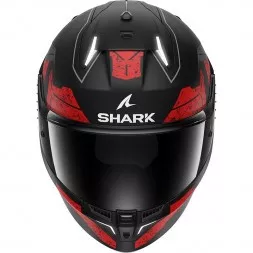 Мотошлем Shark Skwal i3 Rhad, цвет Черный Матовый/Красный