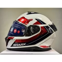 Мотошлем Shark Skwal i3 Rhad, цвет Белый/Синий/Красный