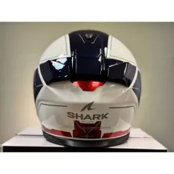 Мотошлем Shark Skwal i3 Rhad, цвет Белый/Синий/Красный