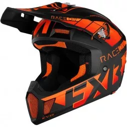 Шлем FXR Clutch Evo Orange D-ring