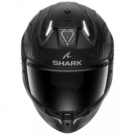 Мотошлем Shark Skwal i3 Linik Mat, цвет Черный/Серый