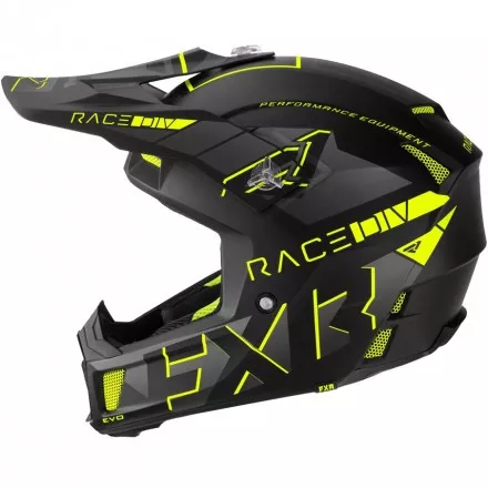 Шлем FXR Clutch Evo HiVis D-ring