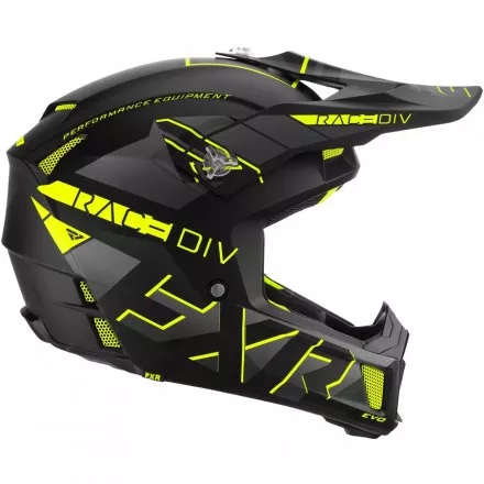 Шлем FXR Clutch Evo HiVis D-ring