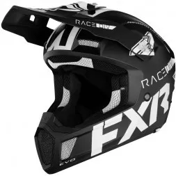 Шлем FXR Clutch Evo White D-ring