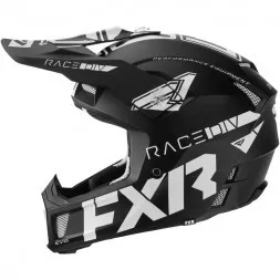 Шлем FXR Clutch Evo White D-ring