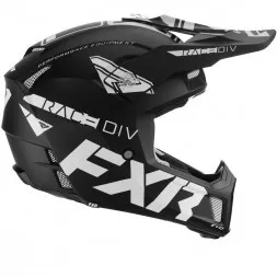 Шлем FXR Clutch Evo White D-ring