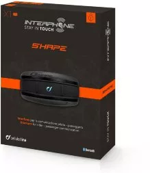 Мотогарнитура  Bluetooth Interphone Shape одинарная