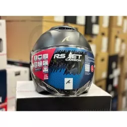 Мотошлем Shark RS Jet Carbon Dark Shadow, цвет Черный матовый