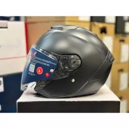 Мотошлем Shark RS Jet Carbon Dark Shadow, цвет Черный матовый