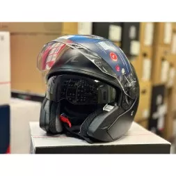 Мотошлем Shark RS Jet Carbon Dark Shadow, цвет Черный матовый