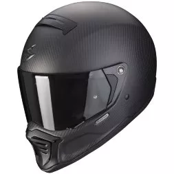 Мотошлем Scorpion HX1 Carbon Se Solid, цвет Карбон/Черный Матовый