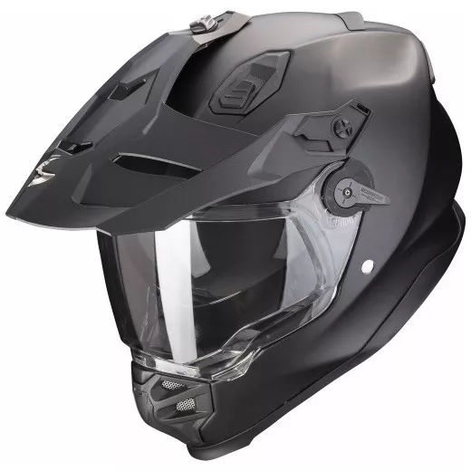 Мотошлем Scorpion Exo ADF-9000 Air Solid цвет Черный Перламутровый — 