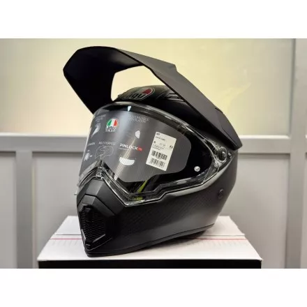 Мотошлем AGV AX9 Matt Carbon, цвет Карбон