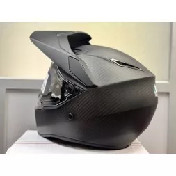 Мотошлем AGV AX9 Matt Carbon, цвет Карбон