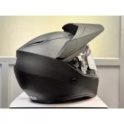 Мотошлем AGV AX9 Matt Carbon, цвет Карбон