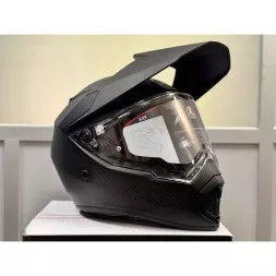 Мотошлем AGV AX9 Matt Carbon, цвет Карбон