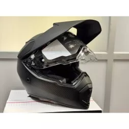 Мотошлем AGV AX9 Matt Carbon, цвет Карбон