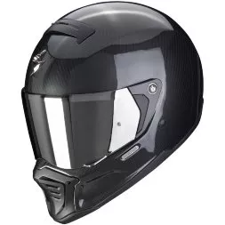 Мотошлем Scorpion HX1 Carbon Se Solid, цвет Карбон