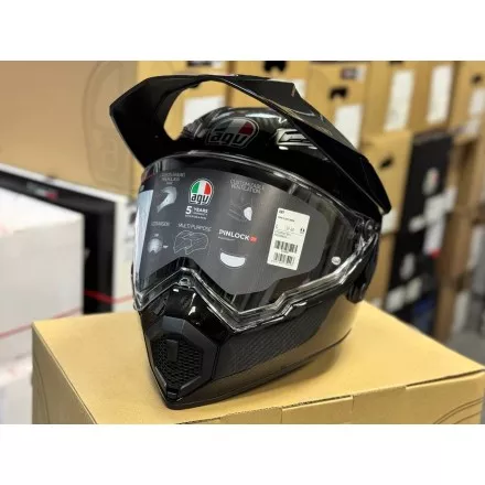 Мотошлем AGV AX9 Glossy Carbon