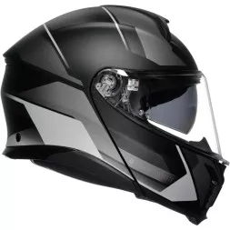 Мотошлем AGV Tourmodular, цвет Perception Matt Black/Silver