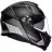 Мотошлем AGV Tourmodular, цвет Perception Matt Black/Silver