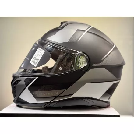 Мотошлем AGV Tourmodular, цвет Perception Matt Black/Silver