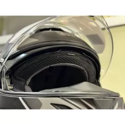 Мотошлем AGV Tourmodular, цвет Perception Matt Black/Silver