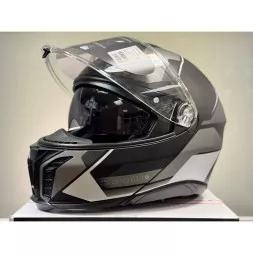 Мотошлем AGV Tourmodular, цвет Perception Matt Black/Silver