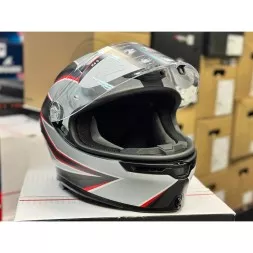 Мотошлем AGV K-6 Multi Flash Matt Black/Grey/Red