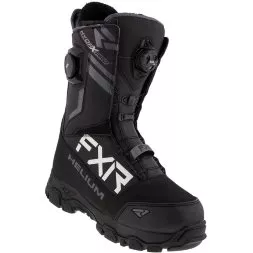 Ботинки FXR Helium Dual BOA Black с утеплителем