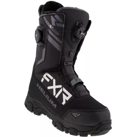 Ботинки FXR Helium Dual BOA Black с утеплителем