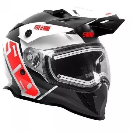 Шлем 509 Delta R3L Racing Red с подогревом