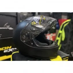 Мотошлем Scorpion Exo-491 Solid, цвет Черный Матовый