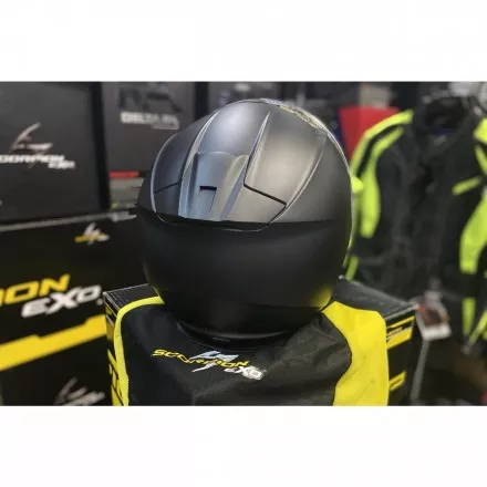 Мотошлем Scorpion Exo-491 Solid, цвет Черный Матовый