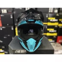 Шлем 509 Delta R3L Teal Maroon Galaxy с подогревом 