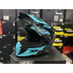 Шлем 509 Delta R3L Teal Maroon Galaxy с подогревом 