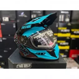Шлем 509 Delta R3L Teal Maroon Galaxy с подогревом 