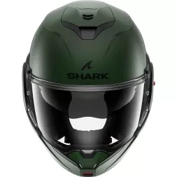 Мотошлем Shark OXO Blank Mat, цвет Зеленый Матовый