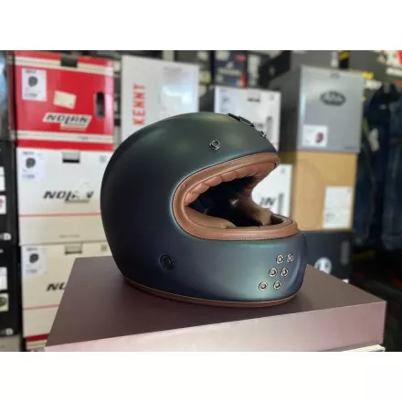 Мотошлем Guang Full Face Custom Dark Green