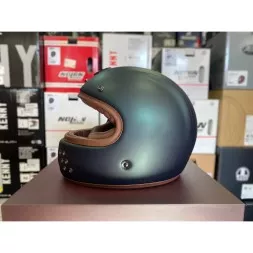 Мотошлем Guang Full Face Custom Dark Green