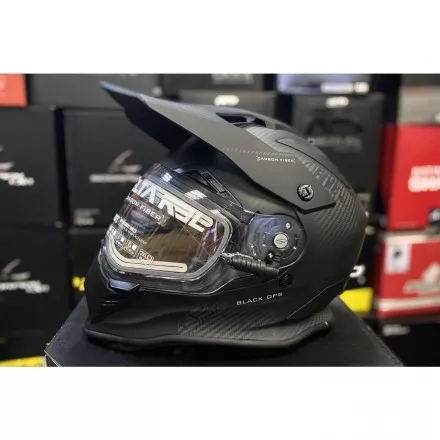 Шлем 509 Delta R3L Carbon Black Ops  с подогревом 