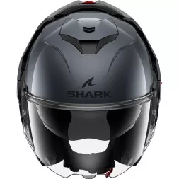 Мотошлем Shark OXO Blank, цвет Серый
