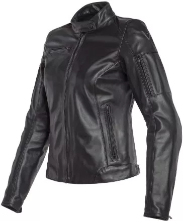 Кожаная мотокуртка Dainese Nikita 2 Lady Black