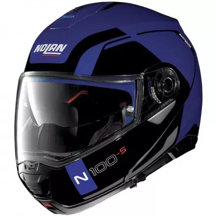 Мотошлем Nolan N100-5 Consistency N-Com 24 Cayman Blue