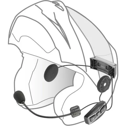 Мотогарнитура Bluetooth Interphone U-COM 4 (комплект из 2 шт)