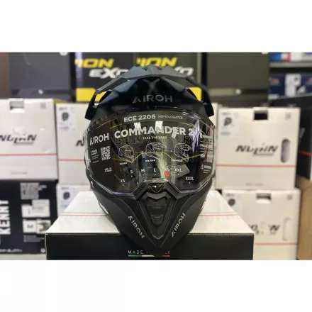 Шлем Airoh Commander 2 Black Matt