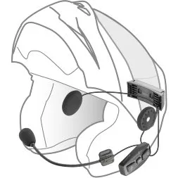 Мотогарнитура Bluetooth Interphone U-COM 2 (комплект из 2 шт)