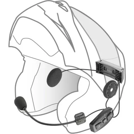 Мотогарнитура Bluetooth Interphone U-COM 2 (комплект из 2 шт)
